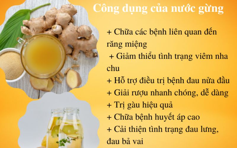 Các tác dụng của trà gừng mà bạn nên biết